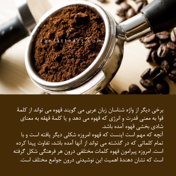واژه شناسی قهوه