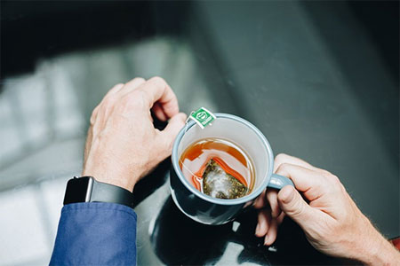 چای برگ گیاه قهوه