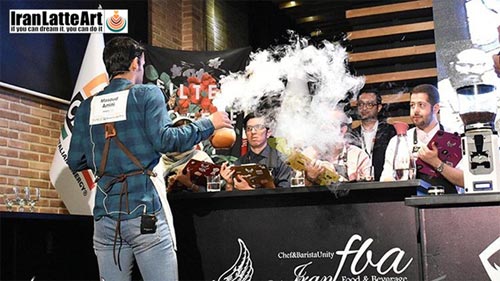 گفت و گو با مسعود امینی مقام سوم مسابقات ملی باریستای ایران